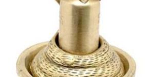 Brass Eternal Shivling with Sheshnag Showpiece