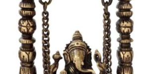 Brass Ganesha Swing Statue