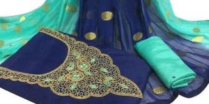 Chanderi Cotton Suit