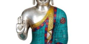 Brass Designer Buddha Statue