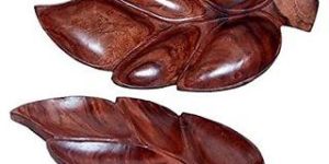 Wooden Leaf Tray