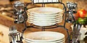 Stackable Buffet Caddy Set