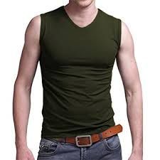 Mens Sleeveless T Shirt