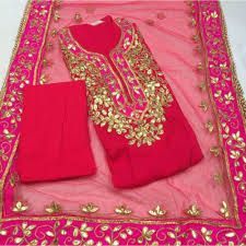 Punjabi Suit Dress Material