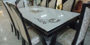 Designer Marble Granite Dining Table Set