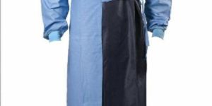 OT Gown with Half Impervious Overlapping