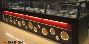 Juice and Chats Display Counters