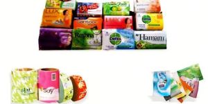 Printed Paper Wrapper for Toilet Soap