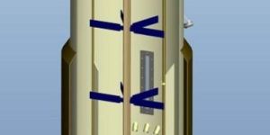 BOTTOM/TOP DRIVEN PROCESS VESSEL