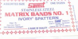 Dental Stainless Steel Matrix Bands