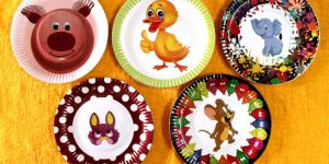 7 Inch Specially Designed Paper Plates with Capsule Cut