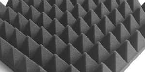 PYRAMID SHAPED ACOUSTIC FOAM