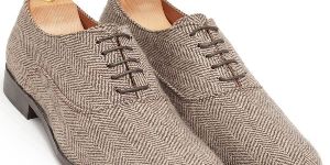 Tweed Oxford Shoes