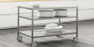 Stainless Steel Kitchen Trolley