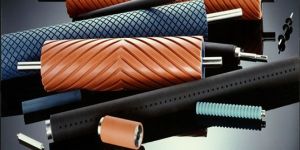 Rubber Grooved Spreader Roller