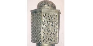 Six Side Antique Brass Lamp