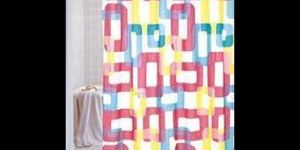 Wrinkle Free Shower Curtain