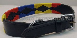 Leather Polo Dog Collar
