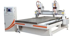 CNC Router Double Spindle Turning Machine