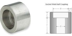 SOCKET WELD HALF COUPLING