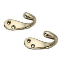 Brass Coat Hooks