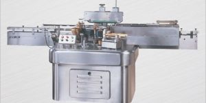 Automatic Single Side Flat Bottle Wet Glue Labelling Machine