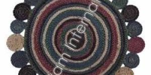 Multicolor Braided Rug