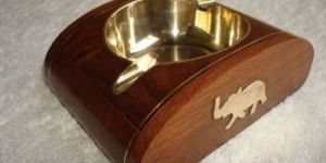 Wooden Ash Tray