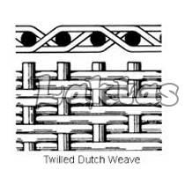 Twill Dutch Weave Wire Cloth  Manufacturer in India