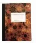 SUN FLOWER MARBLE DESIGN COMPOSITION NOTEBOOK