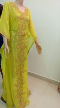 Faux Georgette Kaftan