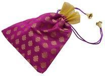Potli Magenta Drawstrings Bags