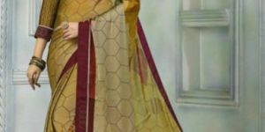 Printed Chiffon Saree