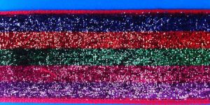 Multi Colored Zari Velvet Ribbon
