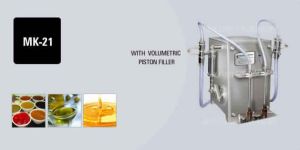 Semi Automatic Twin Head Liquid Filling Machine