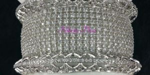 AD Silver and Golden Bangle