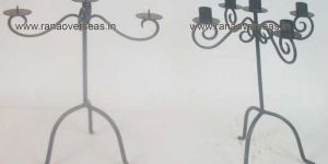 IRON METAL CANDLE STAND