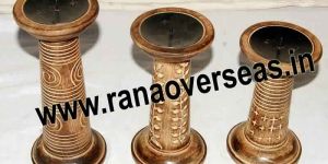 Wooden Candle Stand