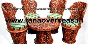 WOODEN CHAIR TABLE SETS
