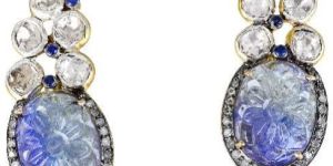 Designer Carved Silver Ear Climber