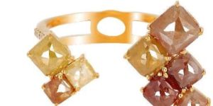 Designer Gold between the Finger Ring