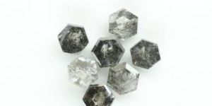Hexagon Shape Polished Diamond
