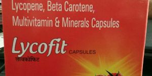 Lycopene, Beta Carotene, Multivitamin & Minerals Capsules