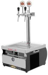 2 Tap over Counter Beer Cooler with Tower and Air Compressor