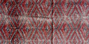 180*120cm handmade flat weave cotton block printed rug carpet