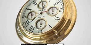 SIR WILLIAM & SMITH WORLD TIME CLOCK