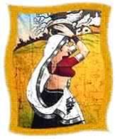 Traditionally Dressed Woman