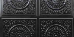 Black Glue Up - Decorative Ceiling Tile