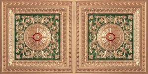 Gold / Green / Red - Decorative Ceiling Tiles