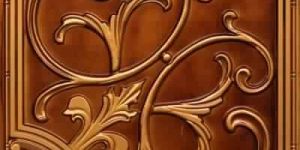 rushed Gold - Glue Up And Drop In - Decorative Ceiling Tile